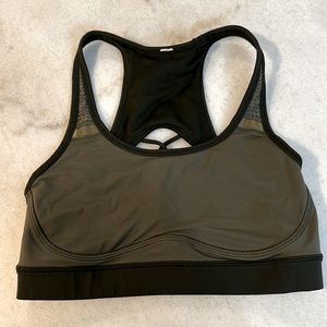 XS lululemon green sports bra